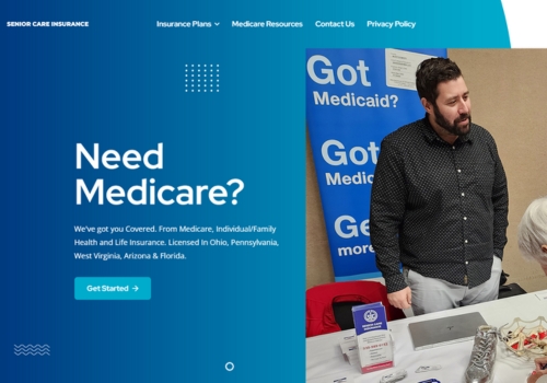 Senior Care Insurance based in Warren, OH. Recent project with Mike Mousie Consulting