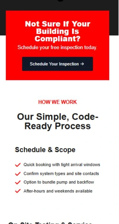 Mobile - Schedule and Process